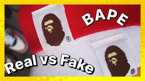 bape waist bag ori vs fake|authentic bape clothing.